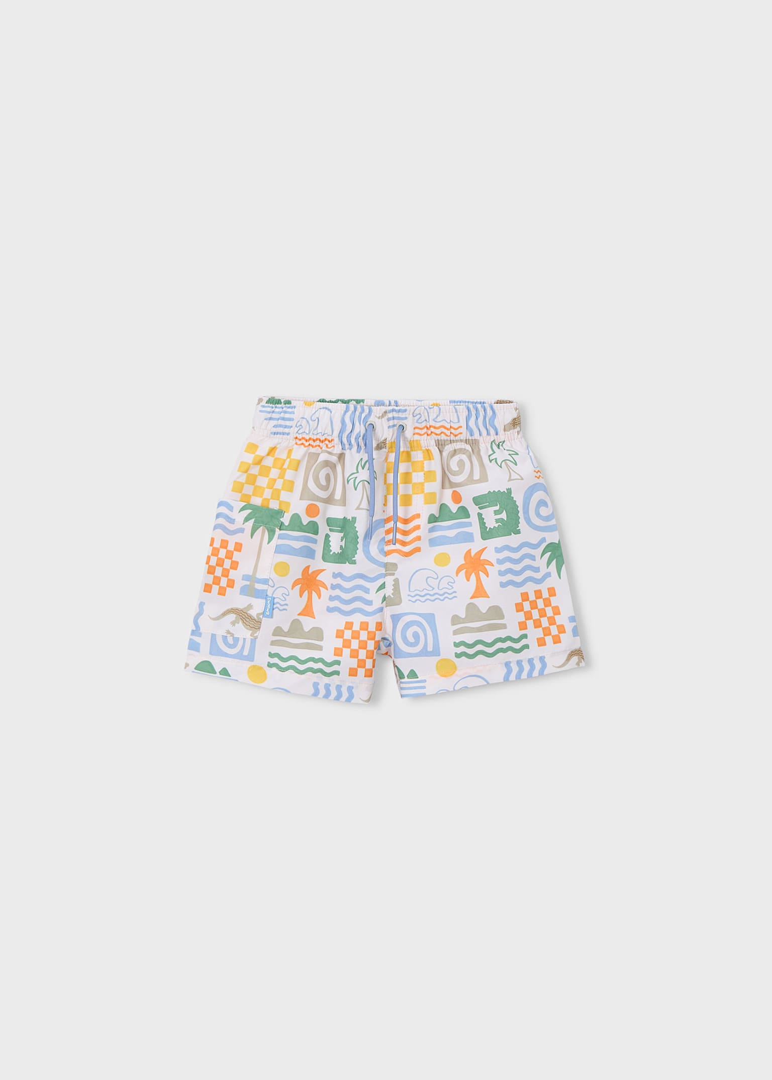 Tropical Print Swim Shorts *FINAL SALE*