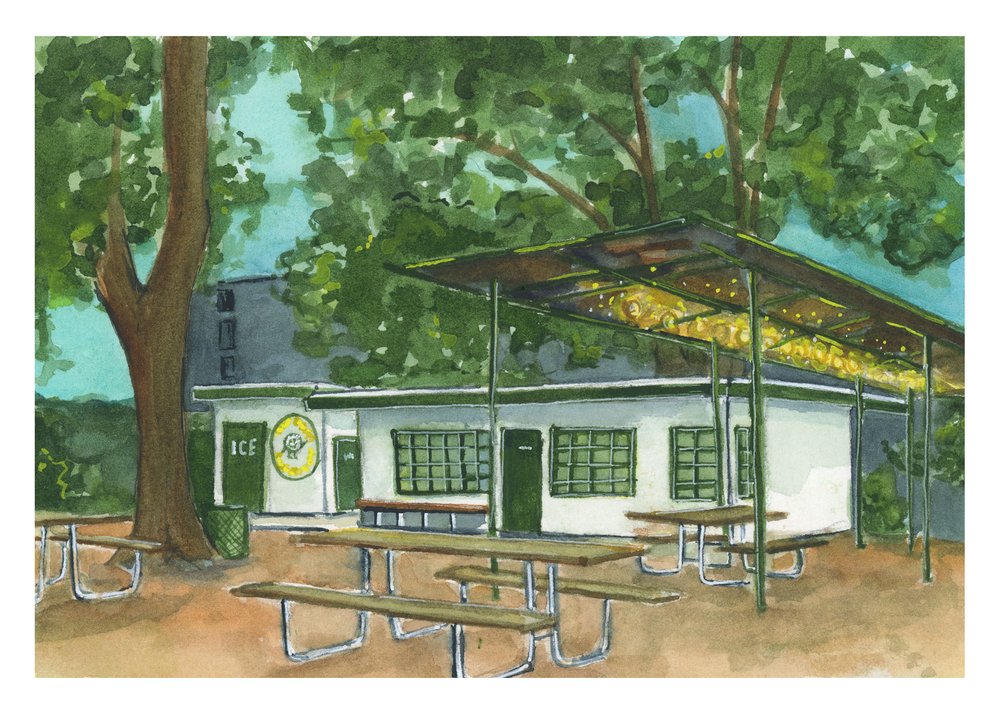 Coloring ATX Postcard