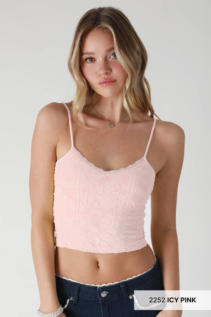 Double Lace Trim Cami