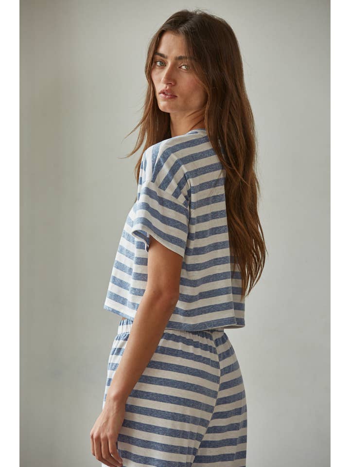 In the Sea Striped Top