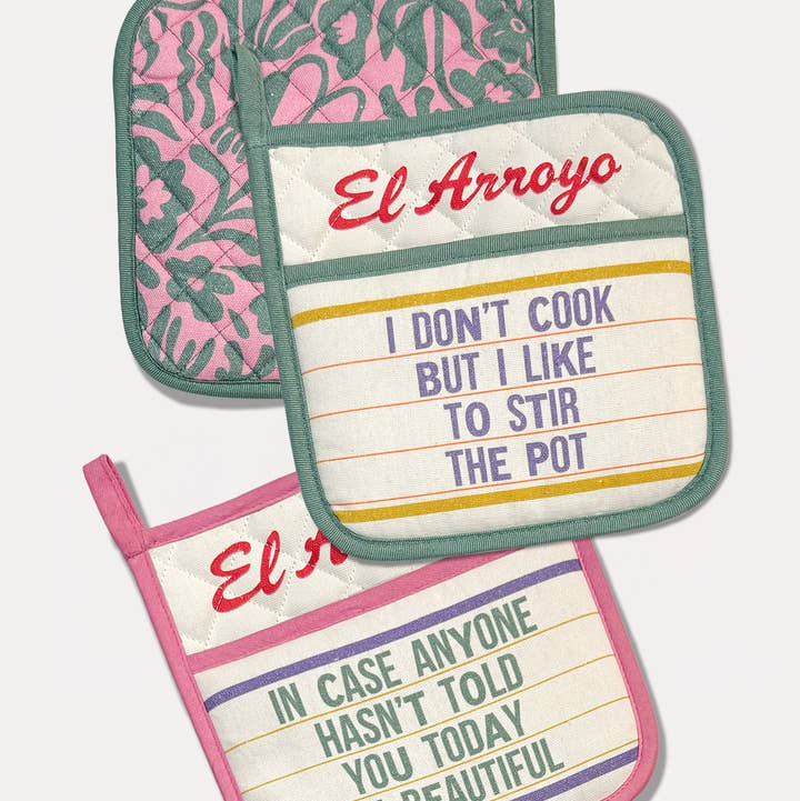 Marquee Pot Holders - Stir The Pit