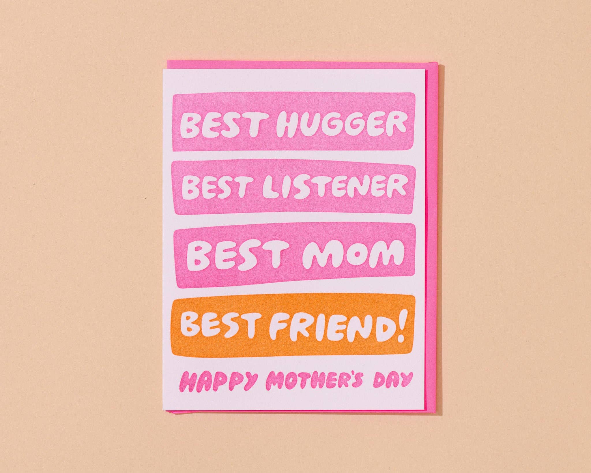 Best Hugger Mother's Day Card