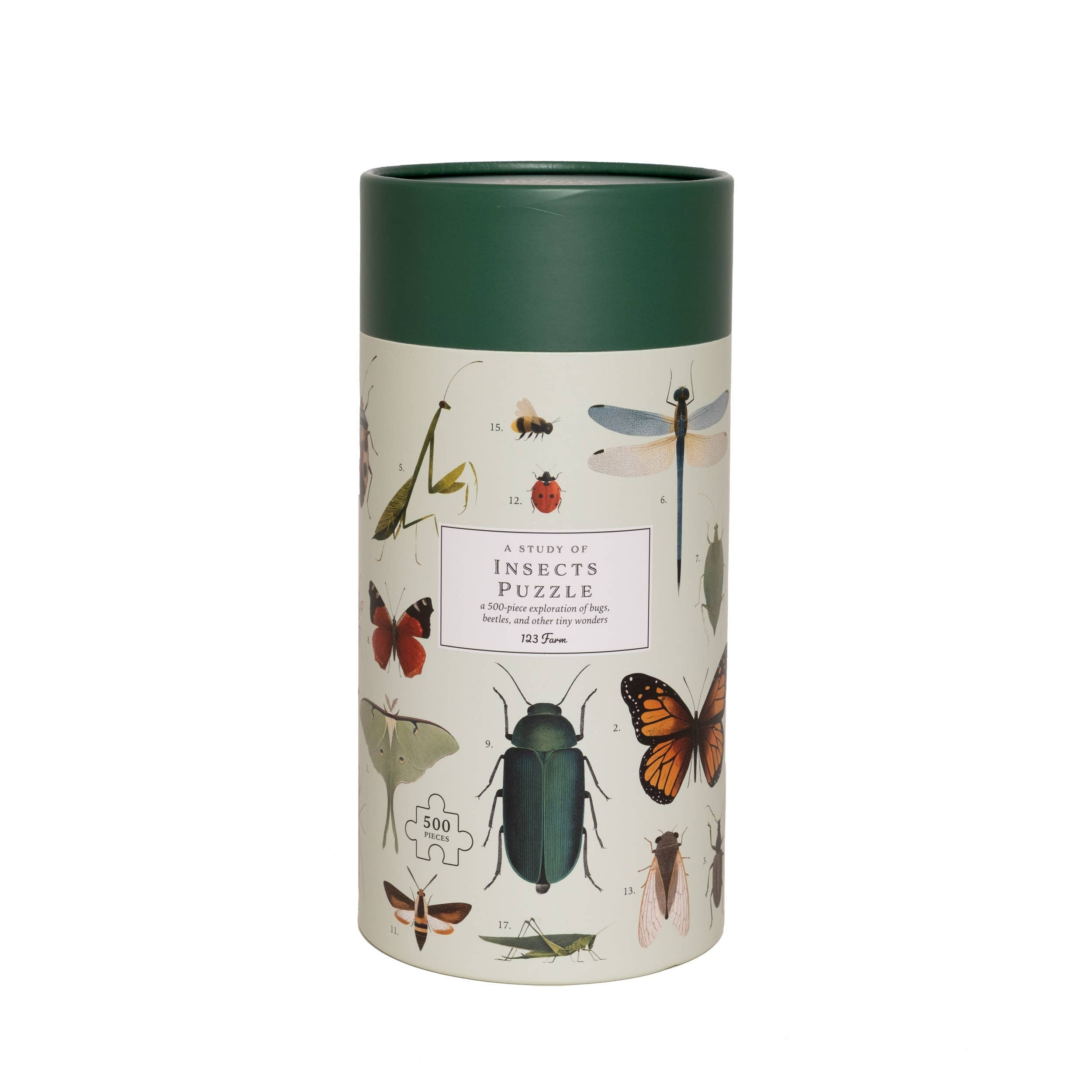 Insects 500 Piece Vintage Puzzle