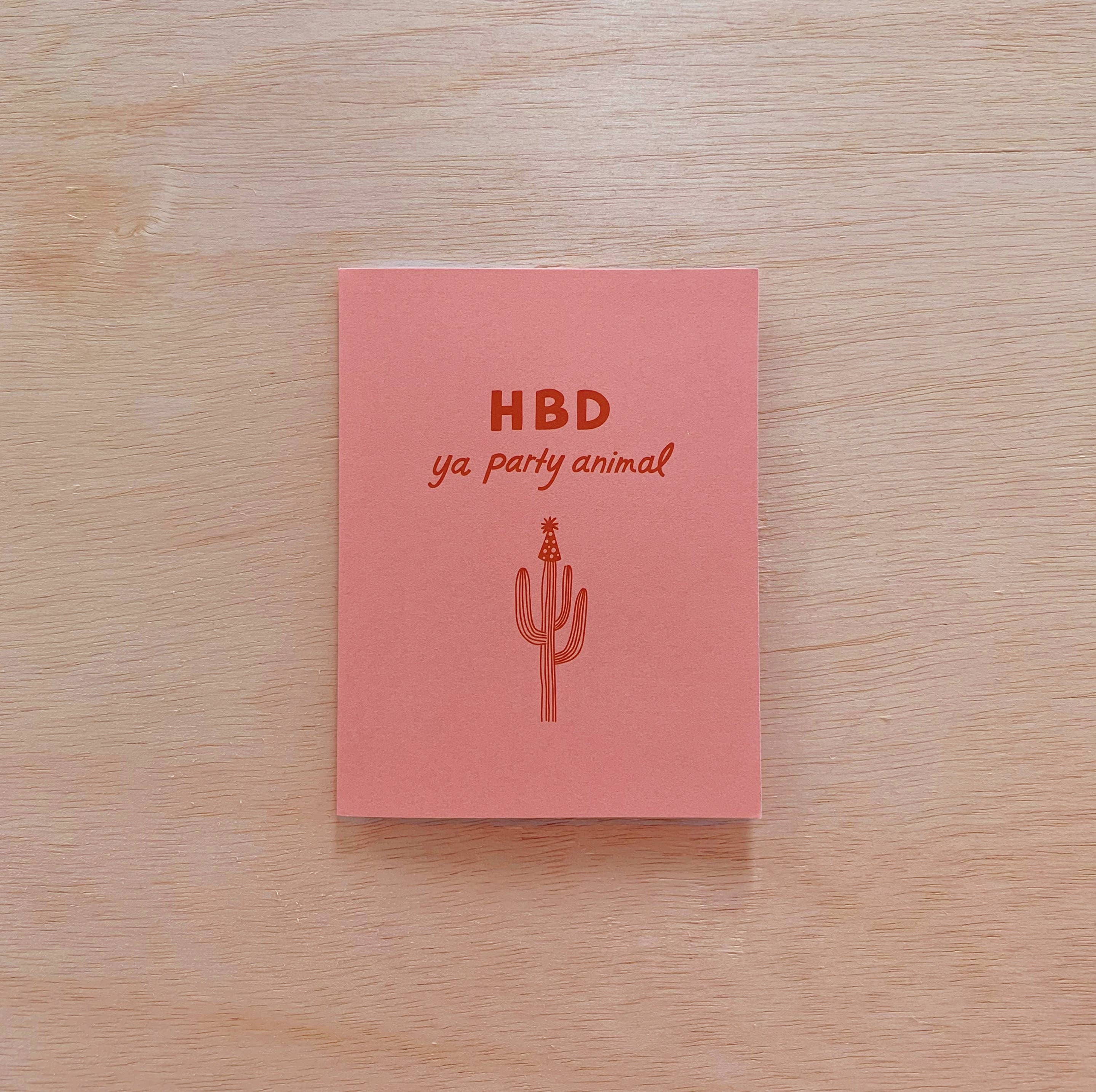 Party Animal Birthday Card