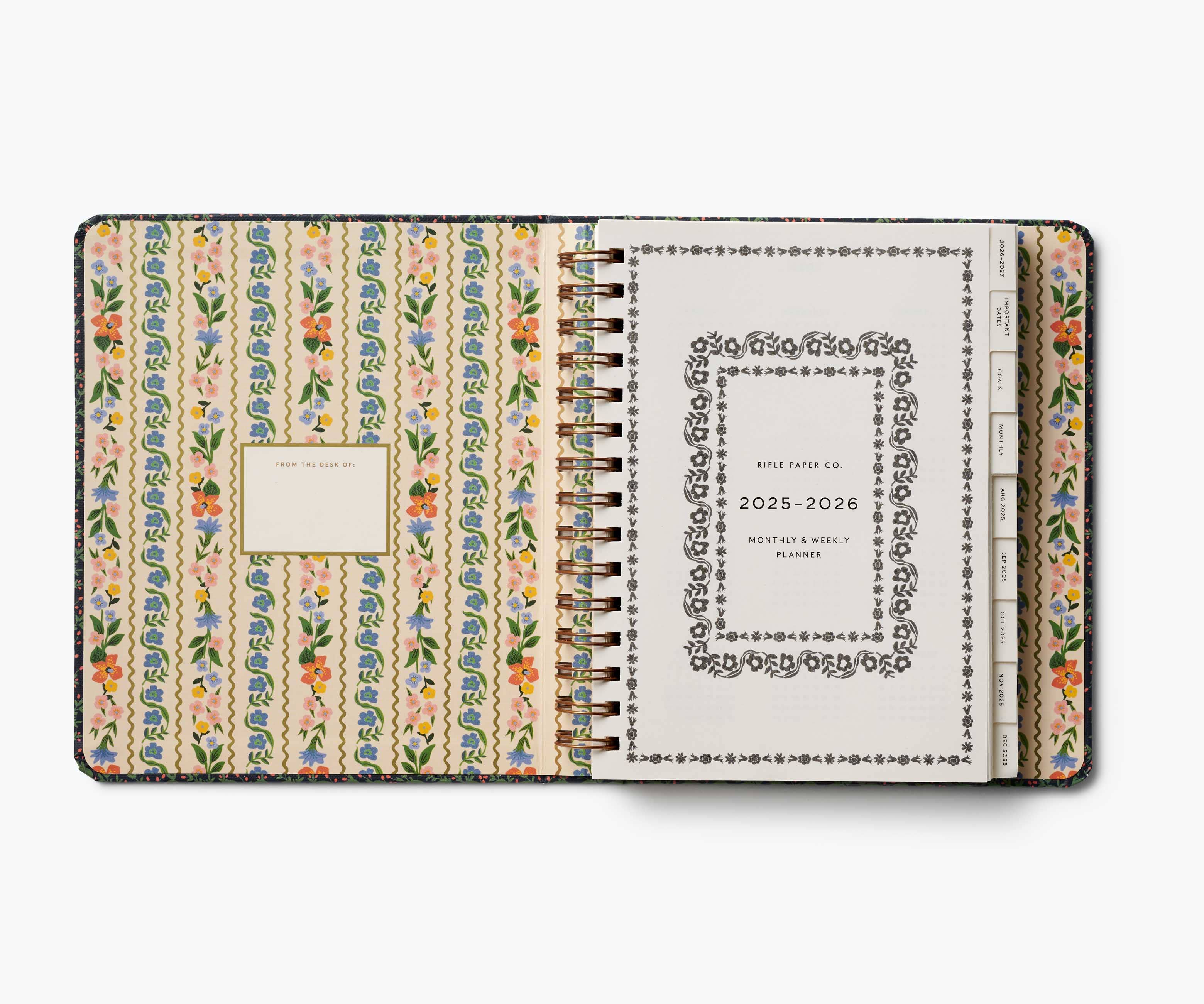 2026 Wildwood 17-Month Academic Covered Spiral Planner