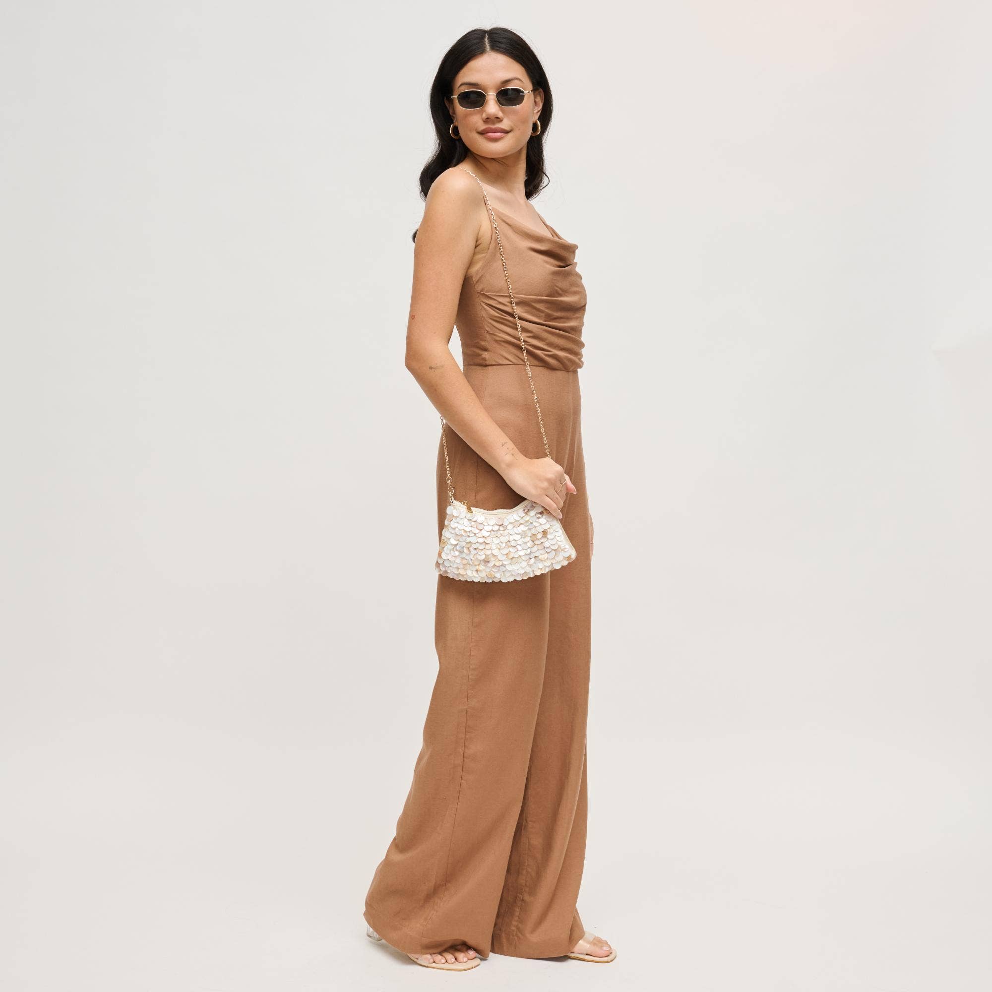 Opalite Evening Bag - Ivory