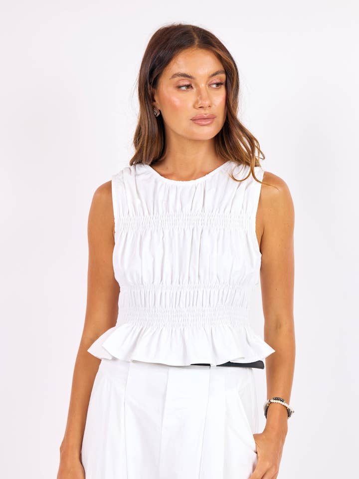 Central Park Ruched Tank