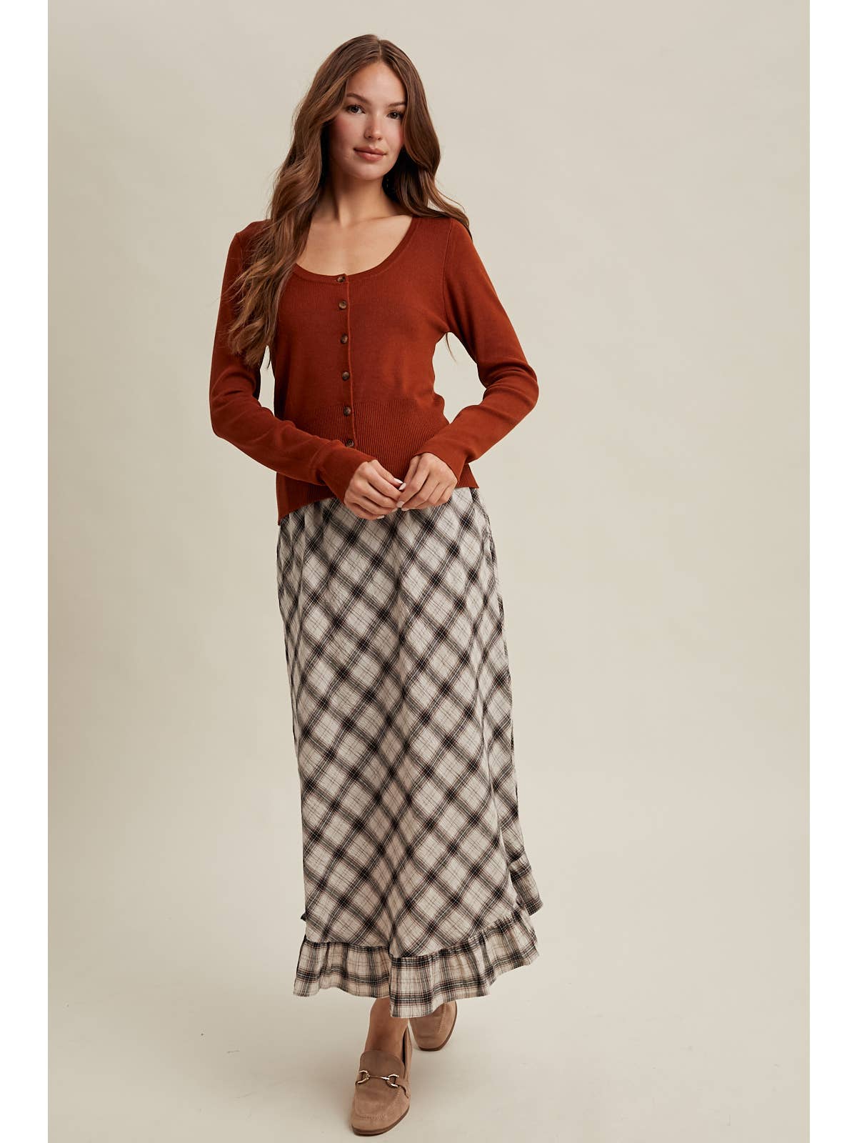 All Grit Button Up Sweater