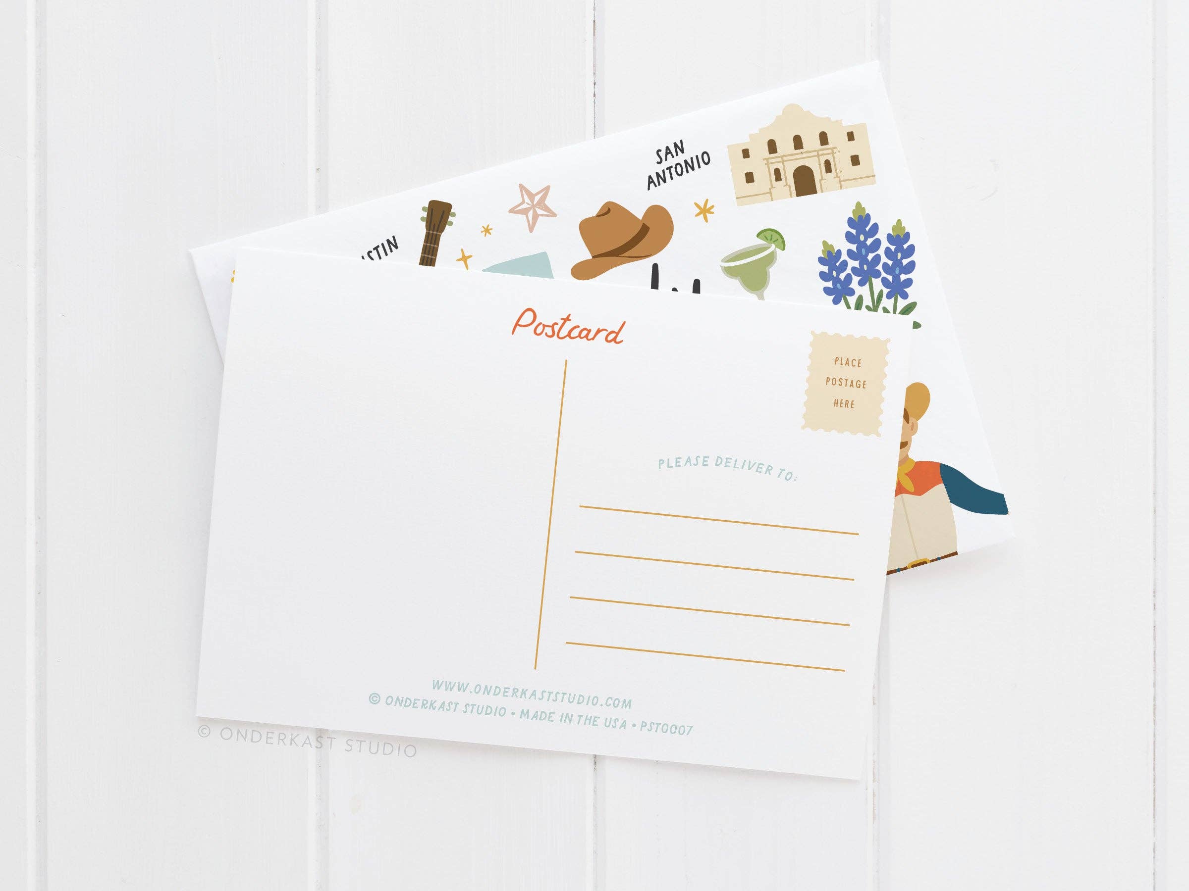 Howdy From Texas Postcard