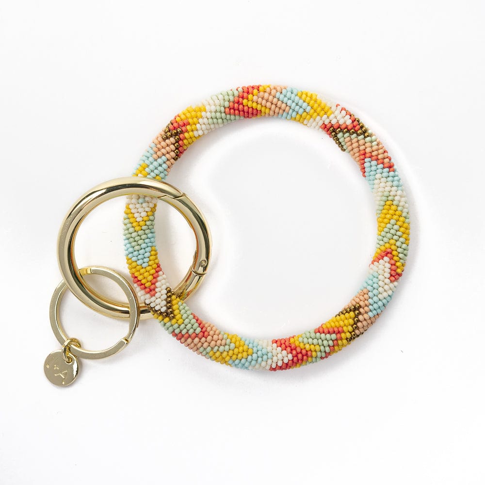 Chloe Beaded Key Ring