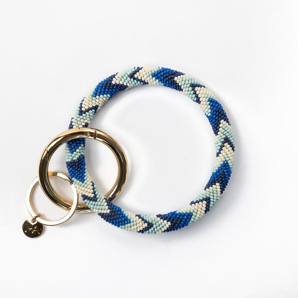 Chloe Beaded Key Ring