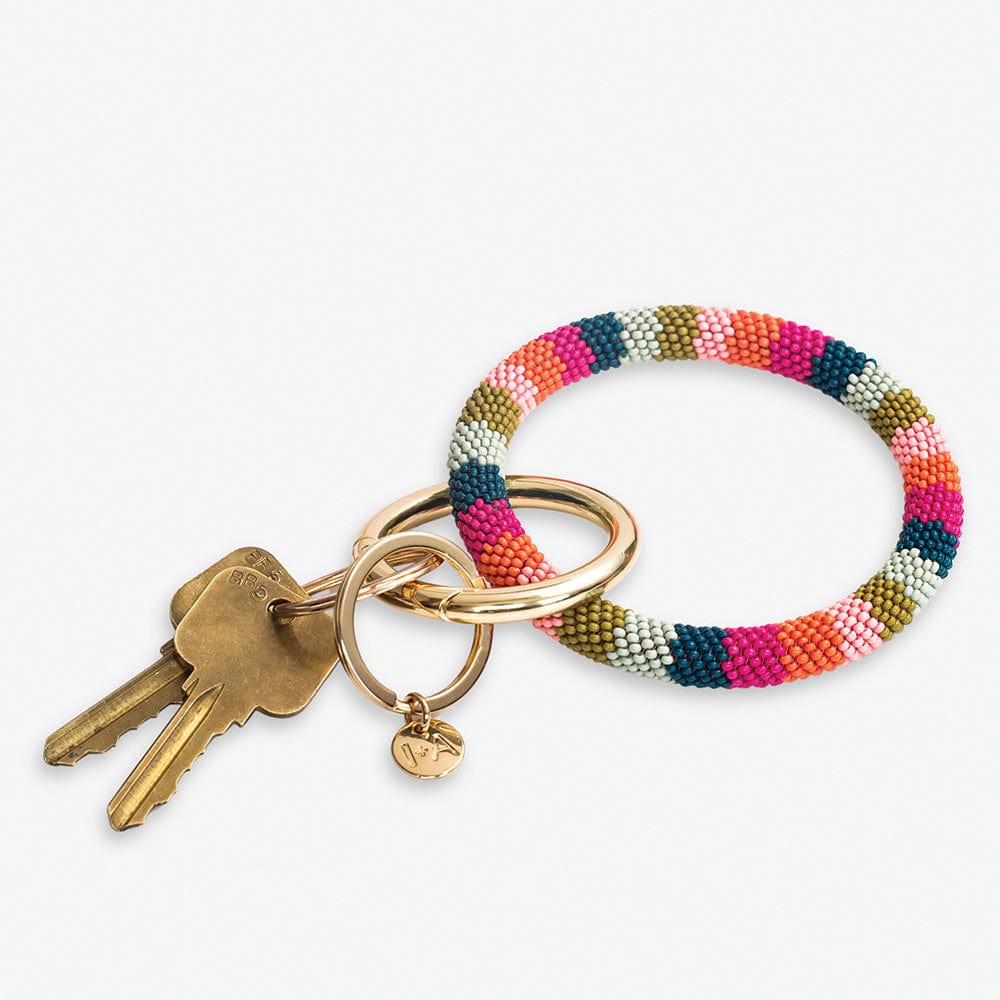 Chloe Beaded Key Ring