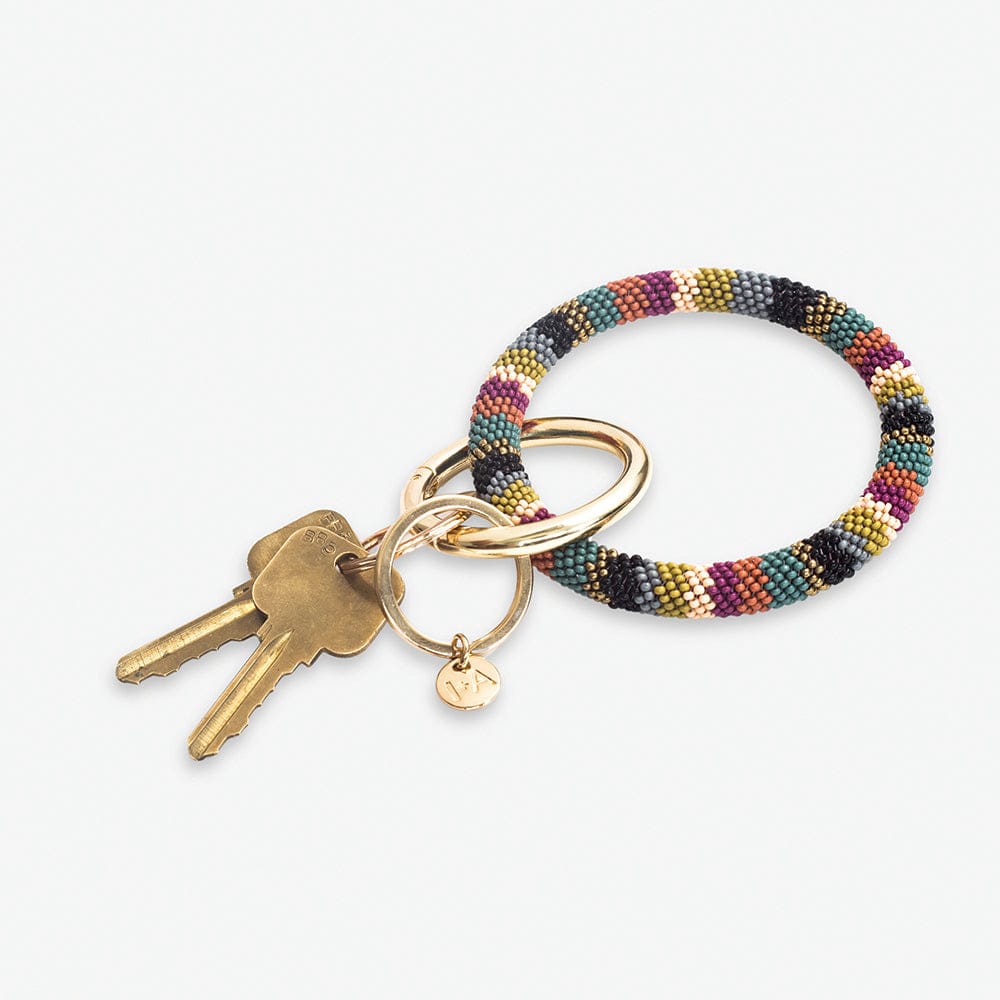 Chloe Beaded Key Ring
