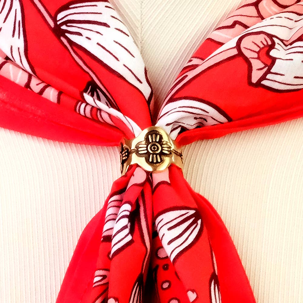 Gladys Brass Bandana Slide