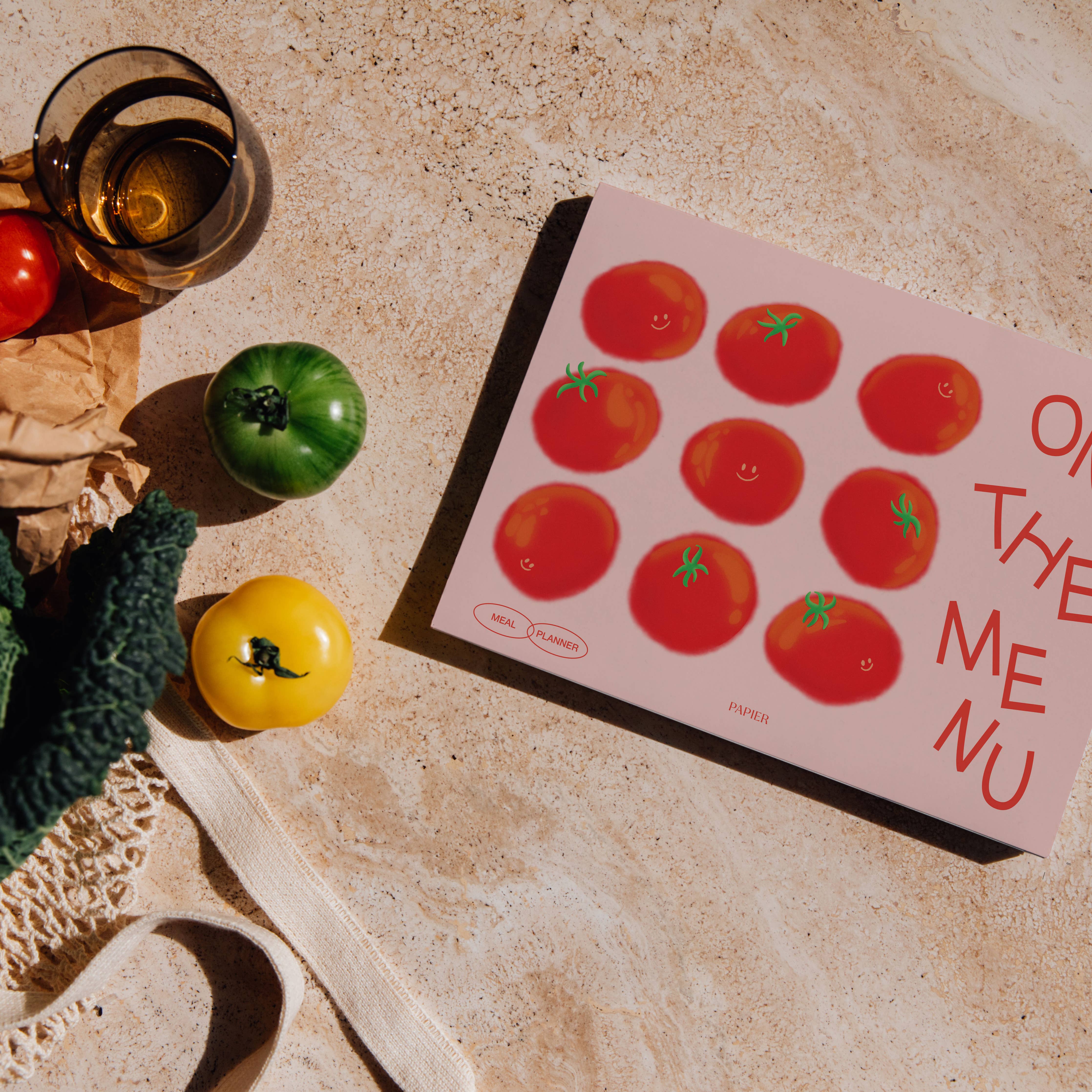 Tomatoes Weekly Meal Planner & Grocery List