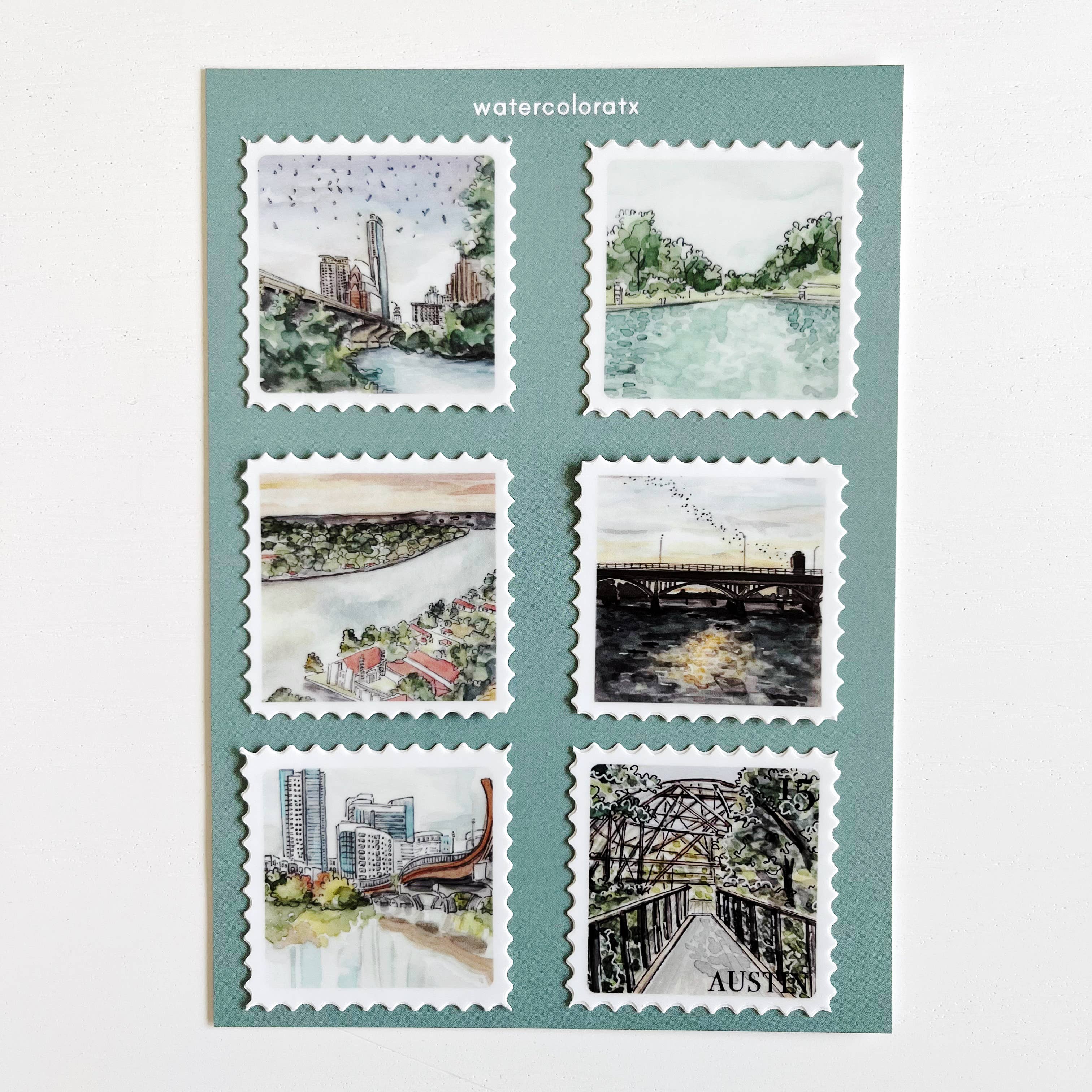 Stamps Sticker Set