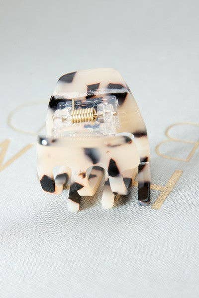 Cellulose Solid Hair Claw Clip