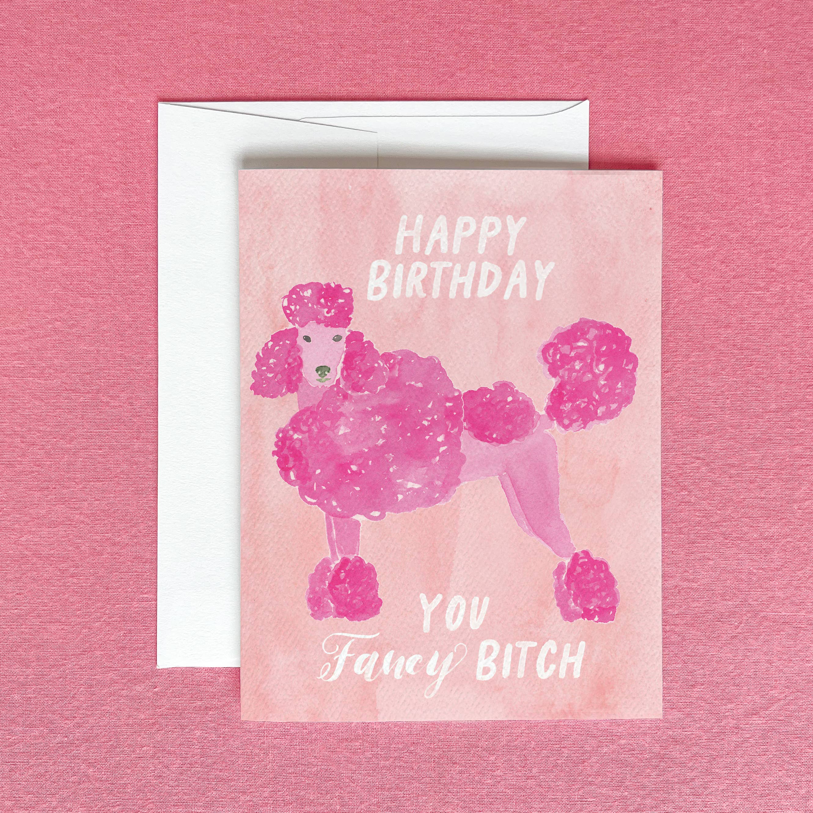 Happy Birthday Fancy Greeting Card