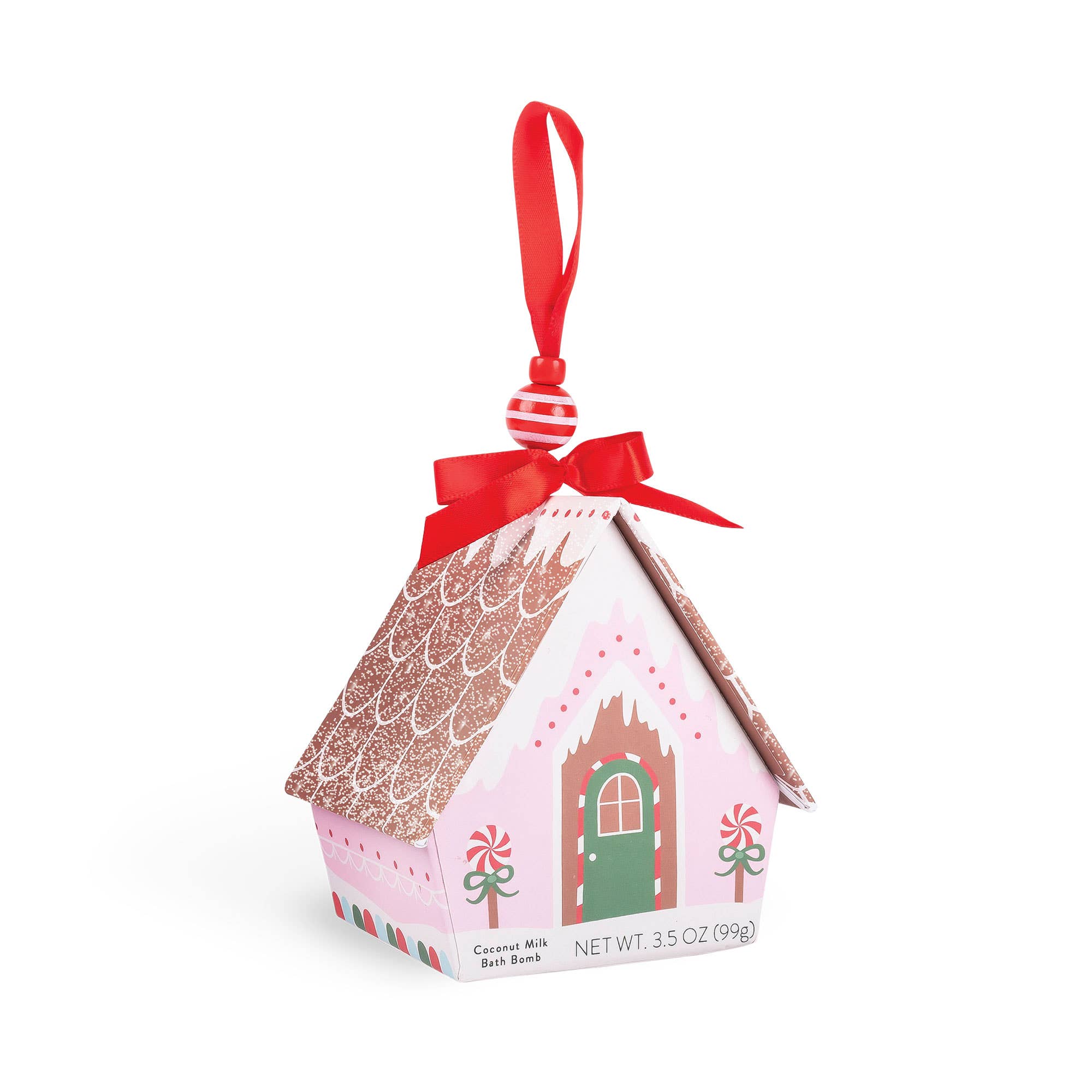 Pink Ornament House Bath Bomb