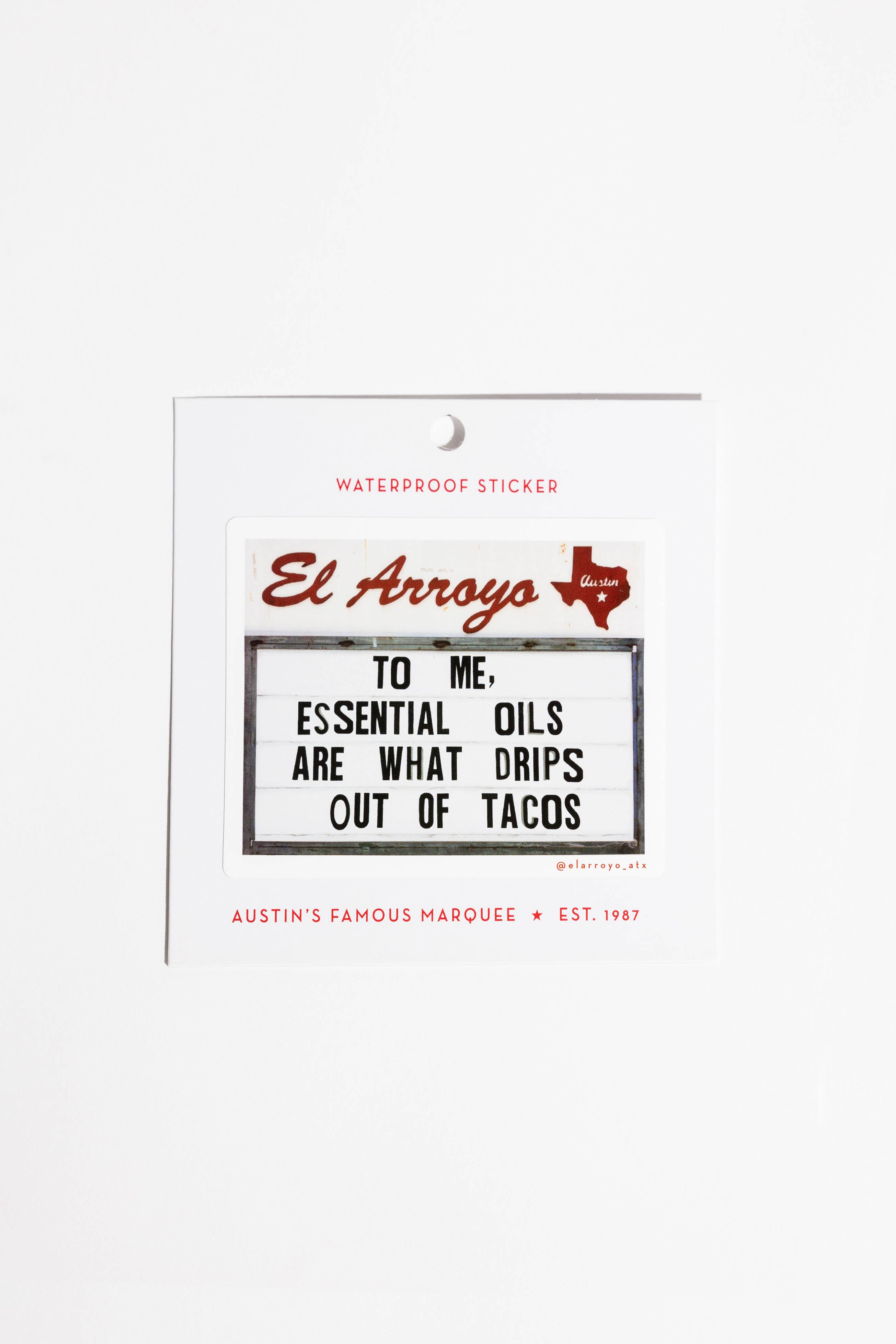 Essential Oils Sticker