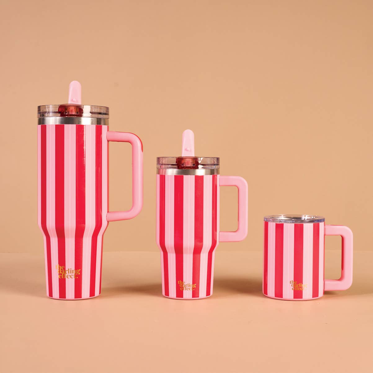 Peppermint Stripes 40 oz Tumbler