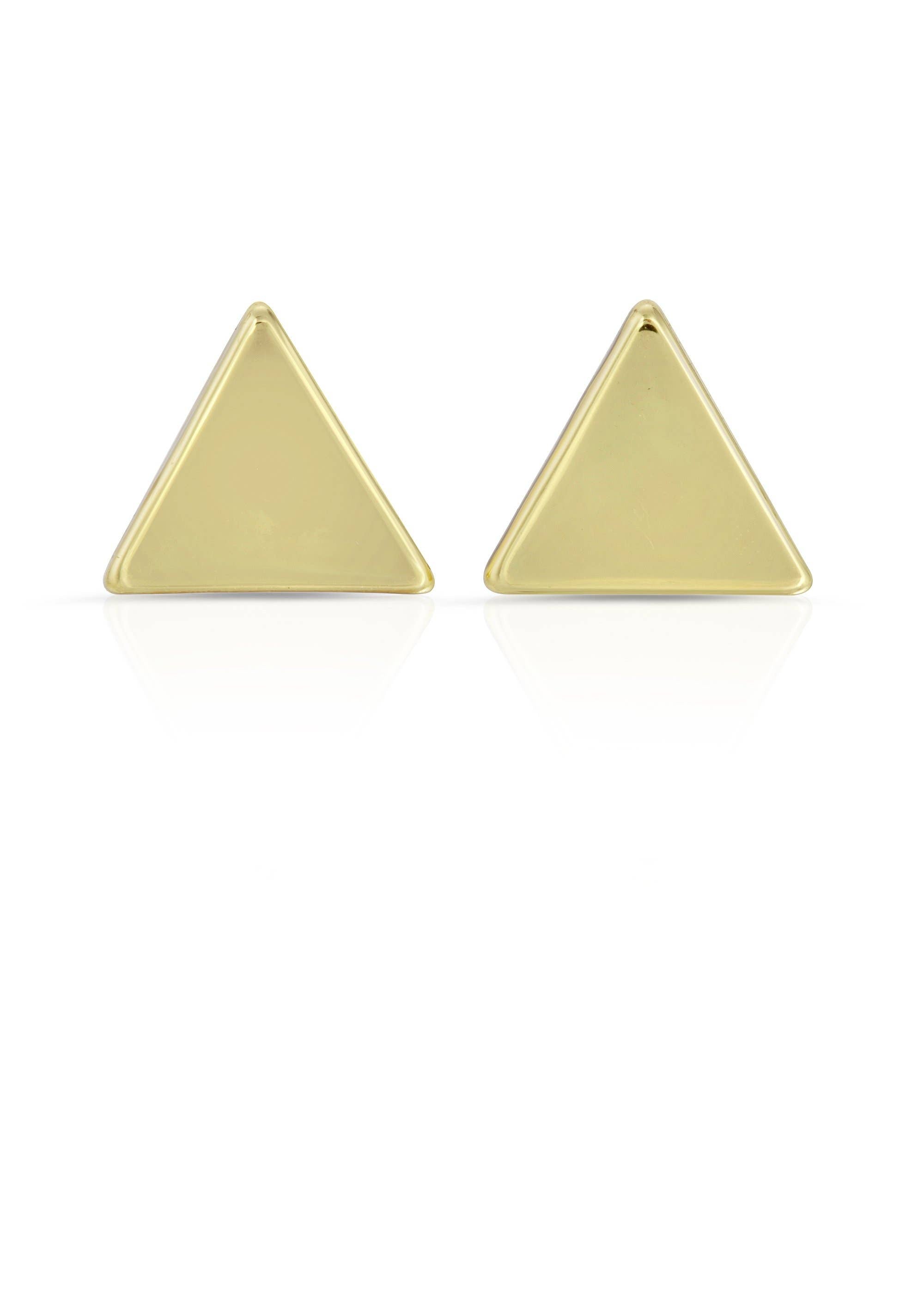 You are Balanced New Moon Gold Earrings