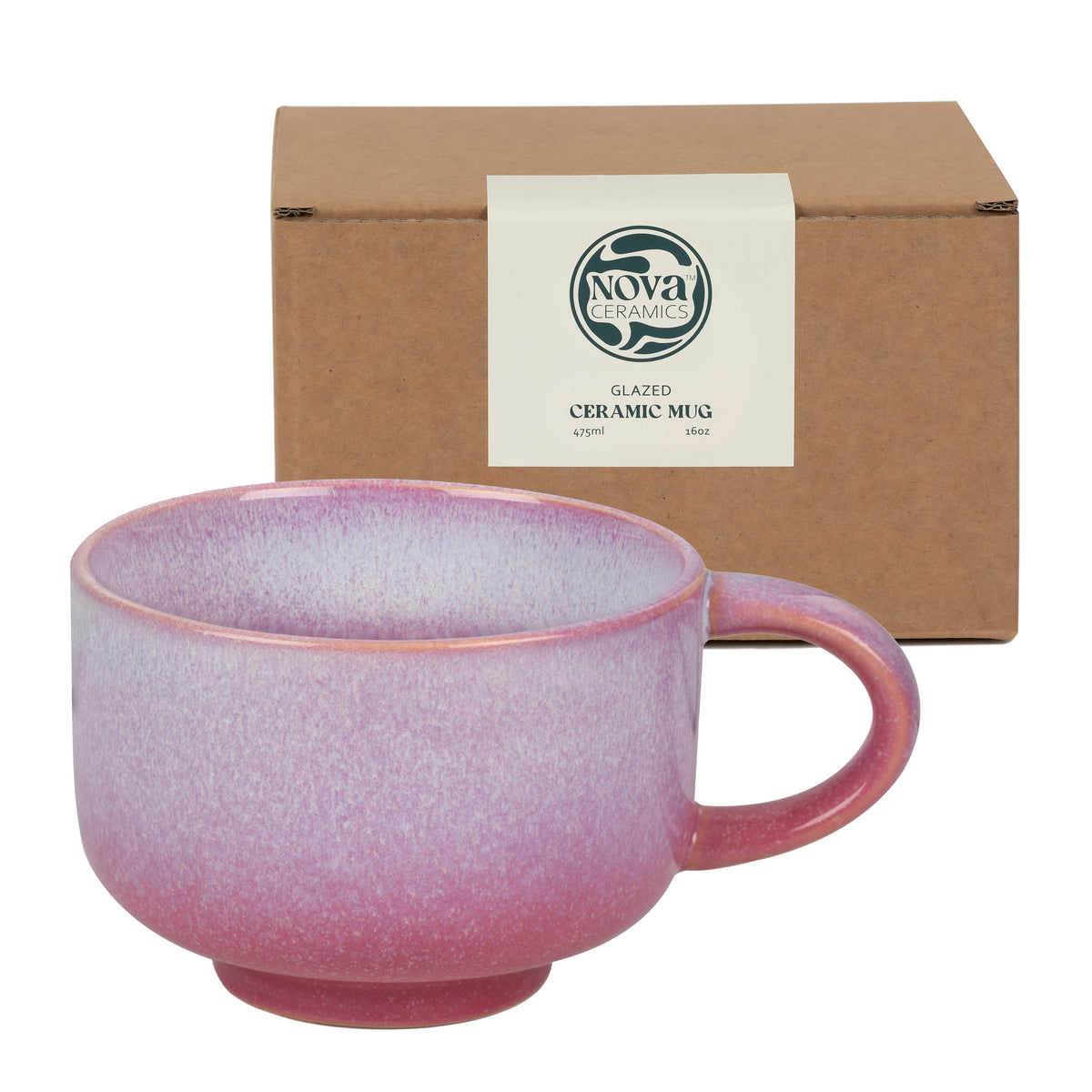 Astral Bloom Handmade Ceramic Mug