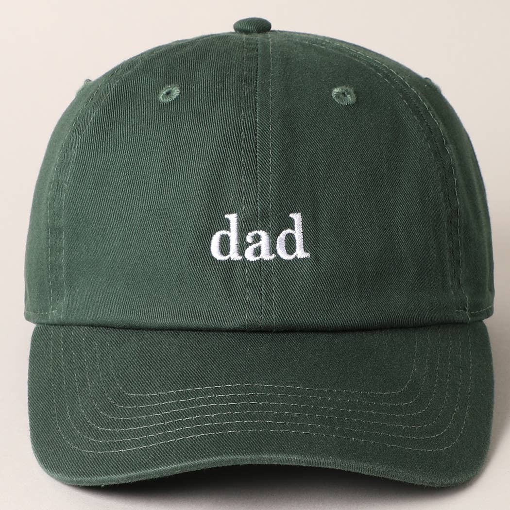 Dad Embroidered Baseball Cap
