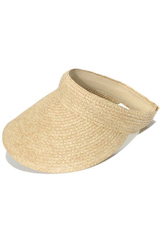 Summer Beach Visor - Beige