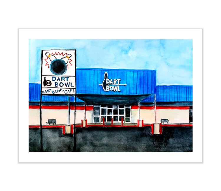 Coloring ATX Postcard