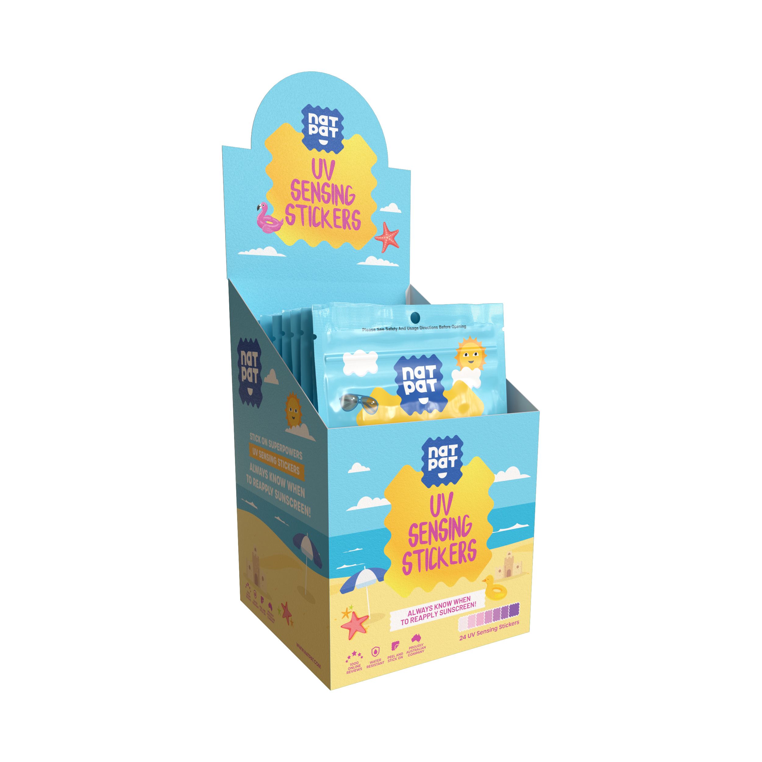 SunnyPatch UV Sensing Stickers