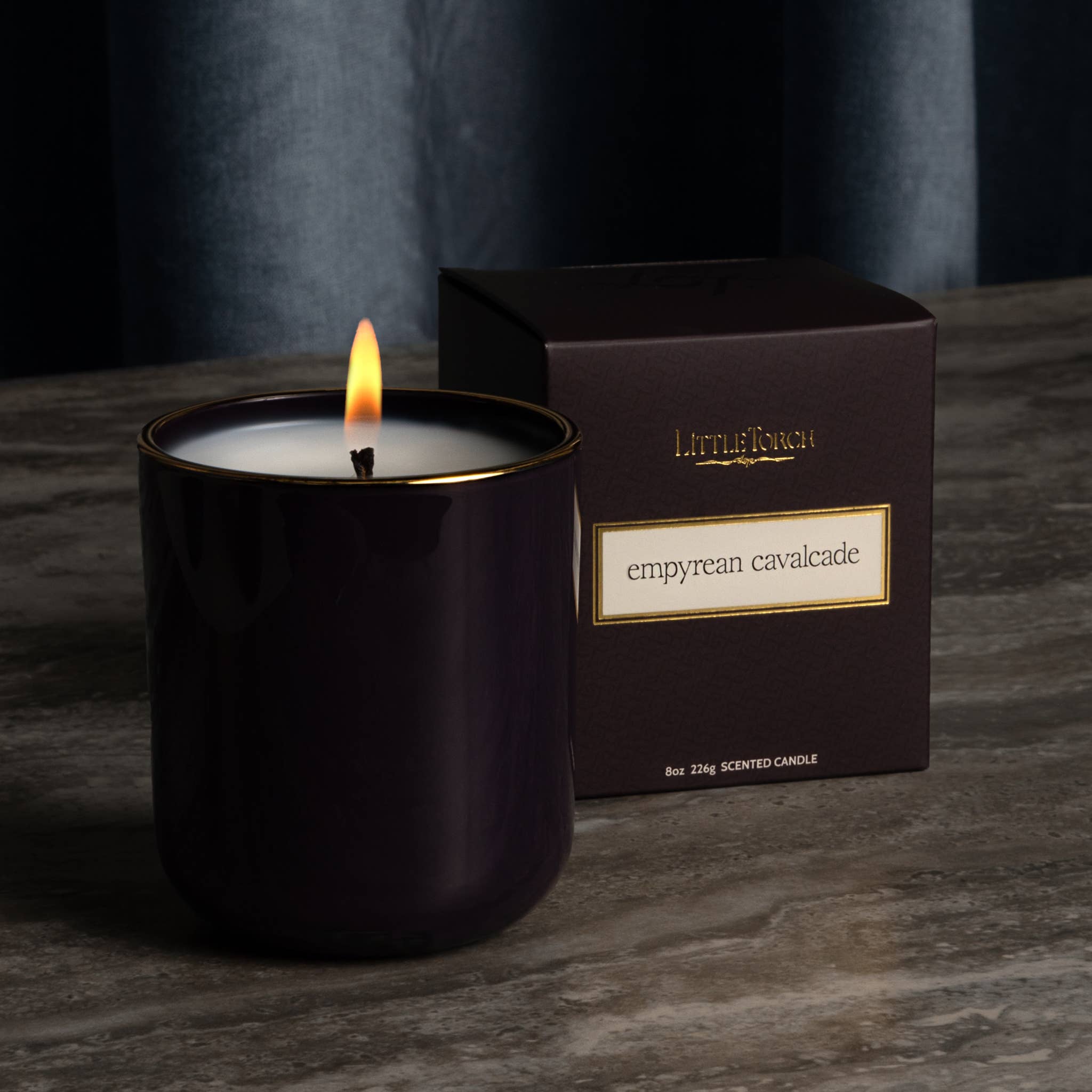 Empyrean Cavalcade Glass Candle