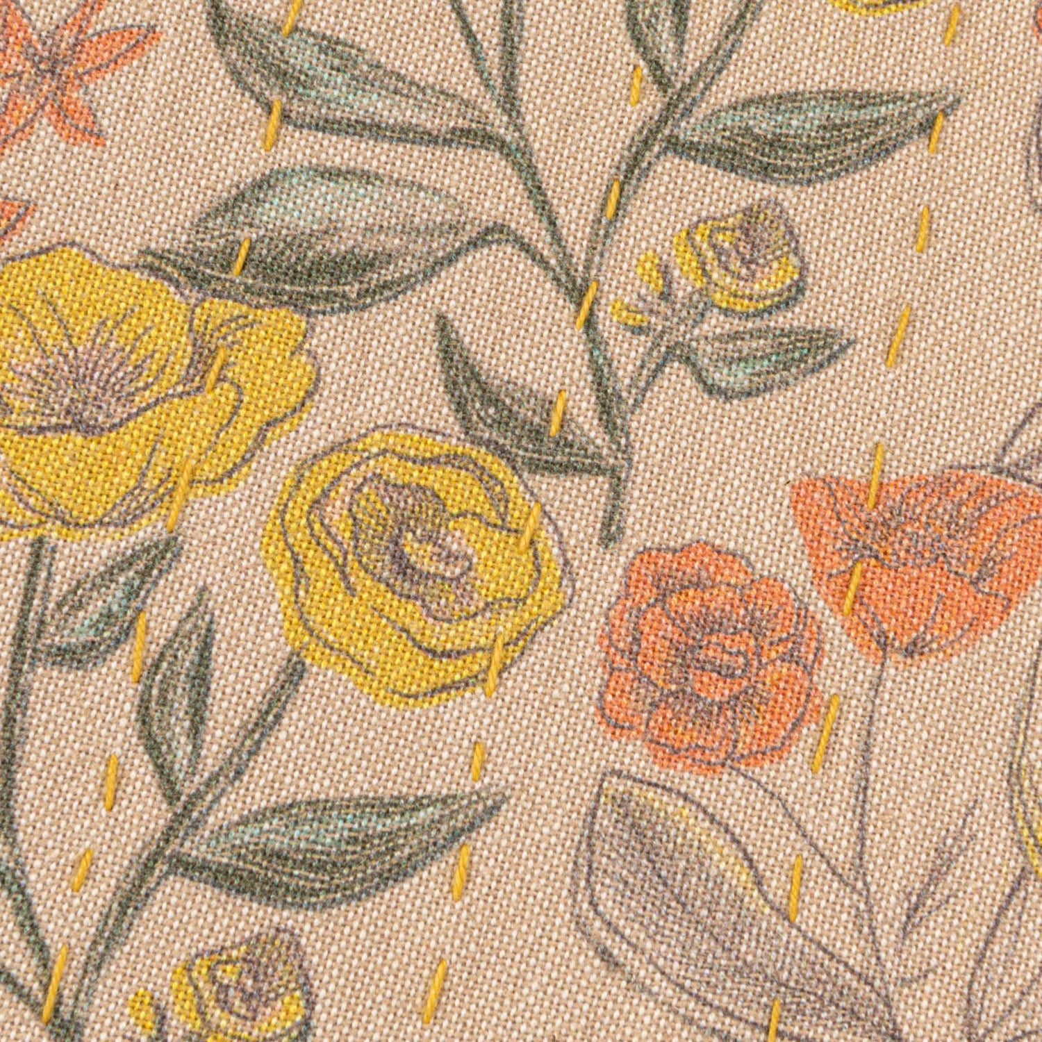 Dusty Florals Printed Pillow