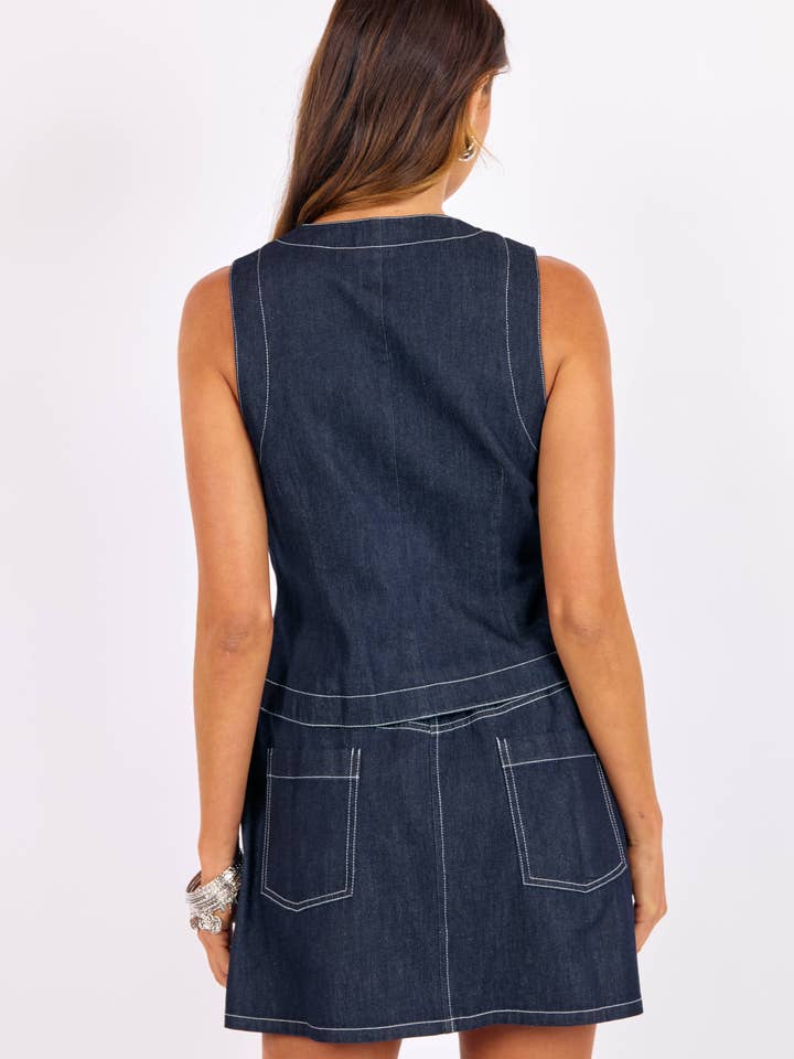 Bodega Denim Vest