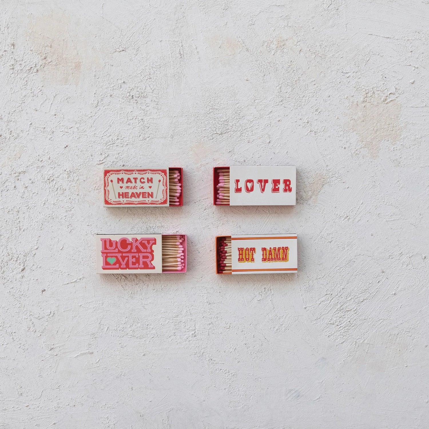 All for Love Matchboxes