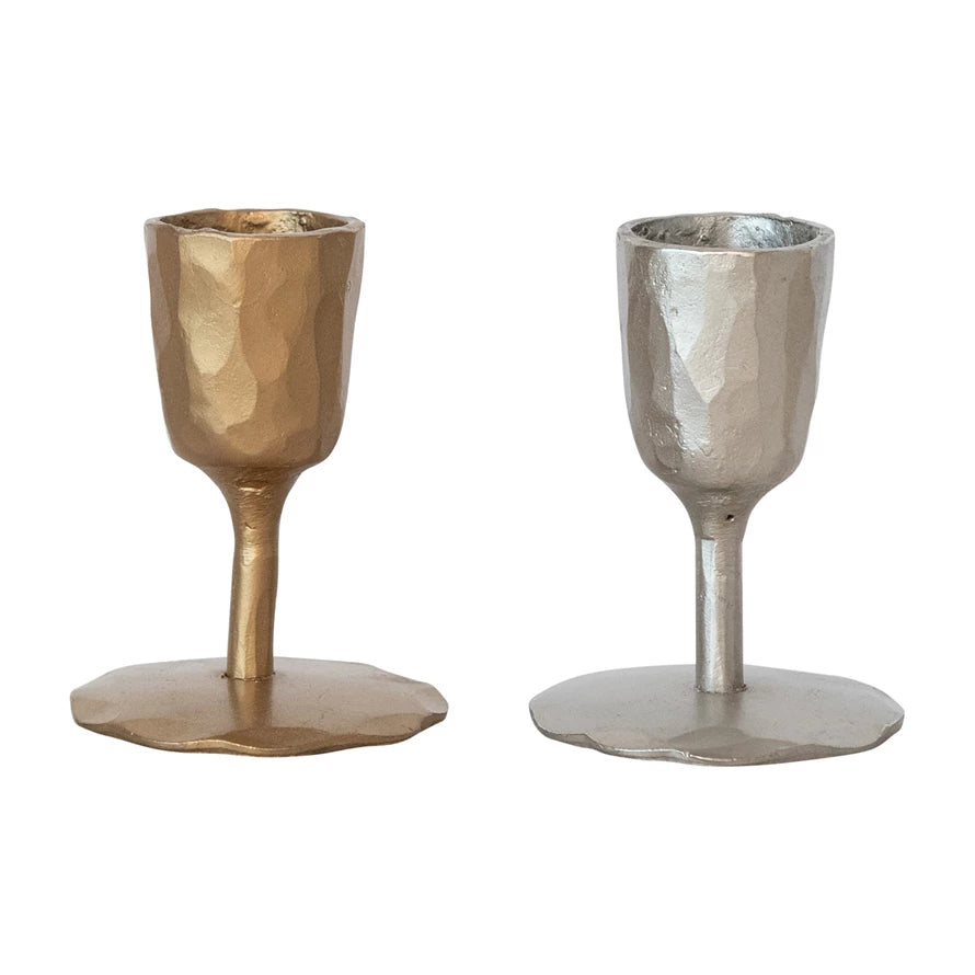 Metallic Candle Holder