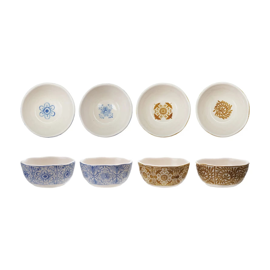 Mosaic Tile Stoneware Bowl
