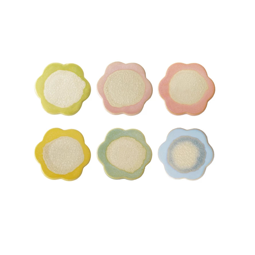 Floral Stoneware Coaster