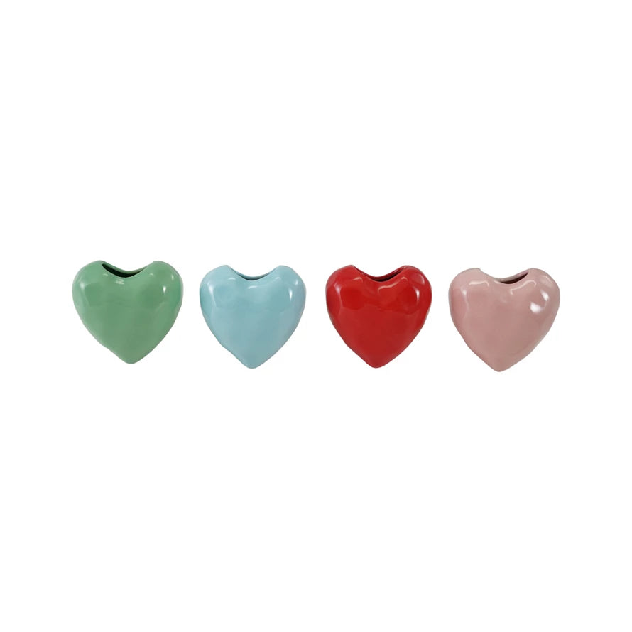 Heart Mini Vase Magnet