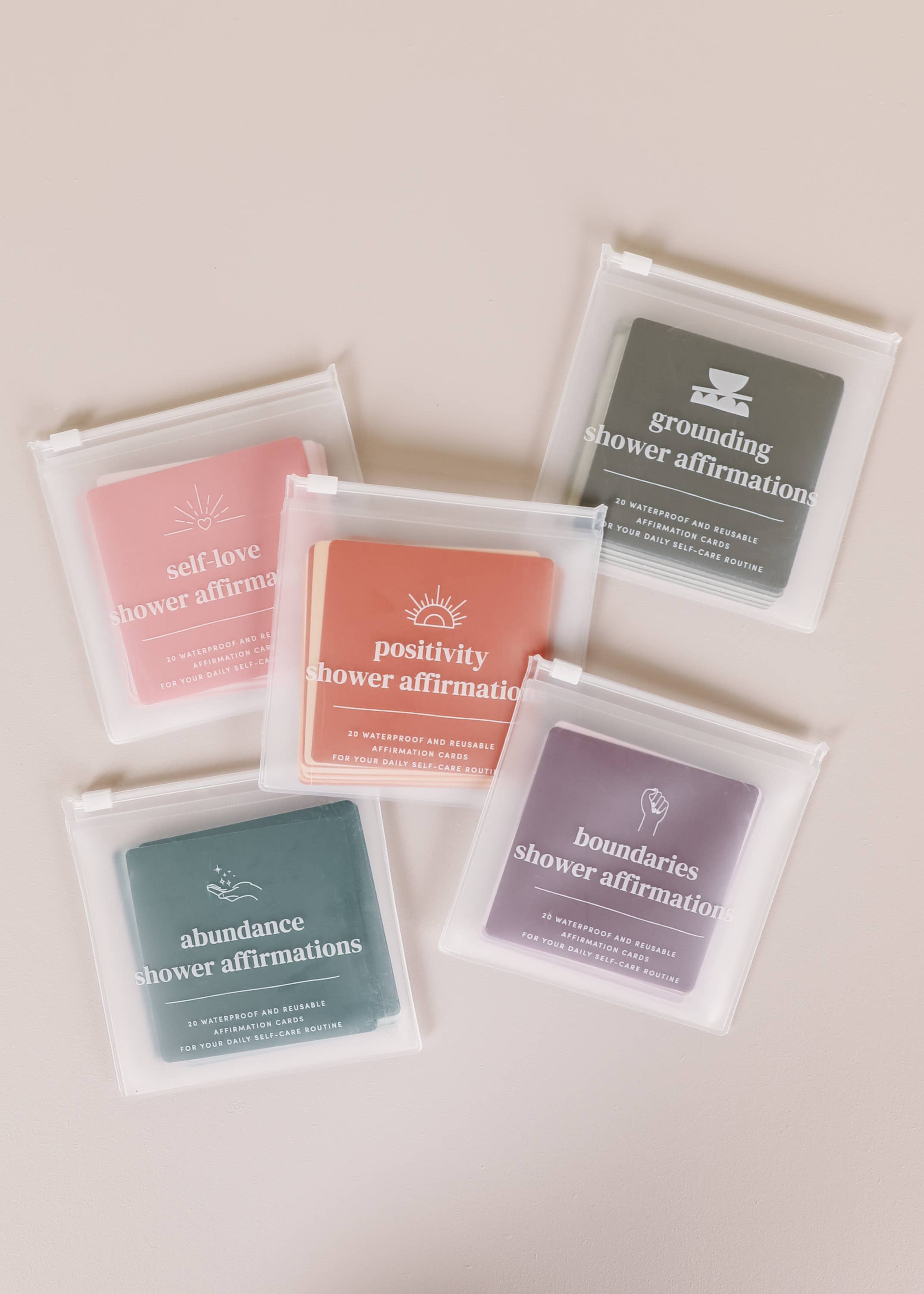 Abundance Shower Affirmation™  Cards