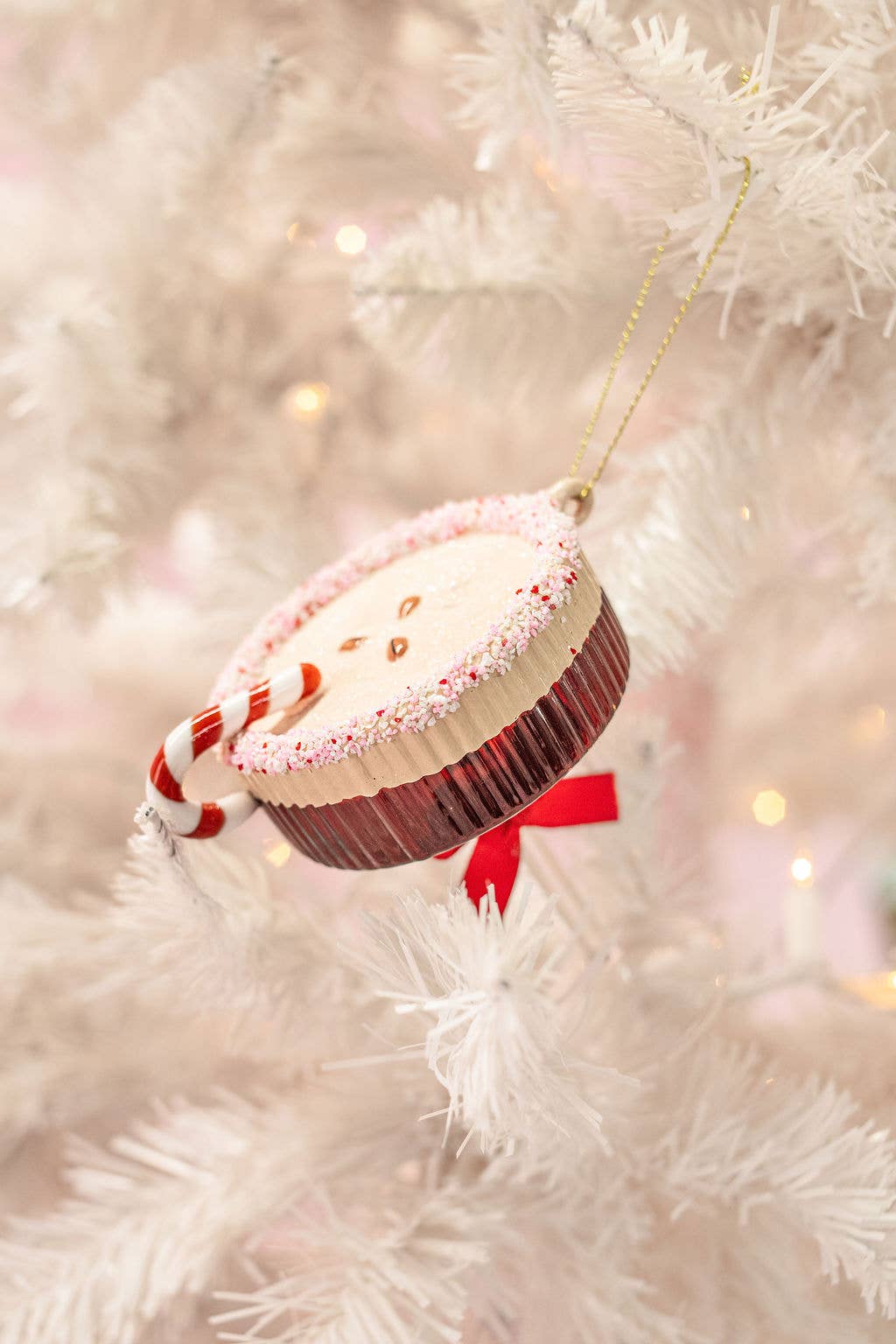 Peppermint Espresso Sleigh-tini Ornament