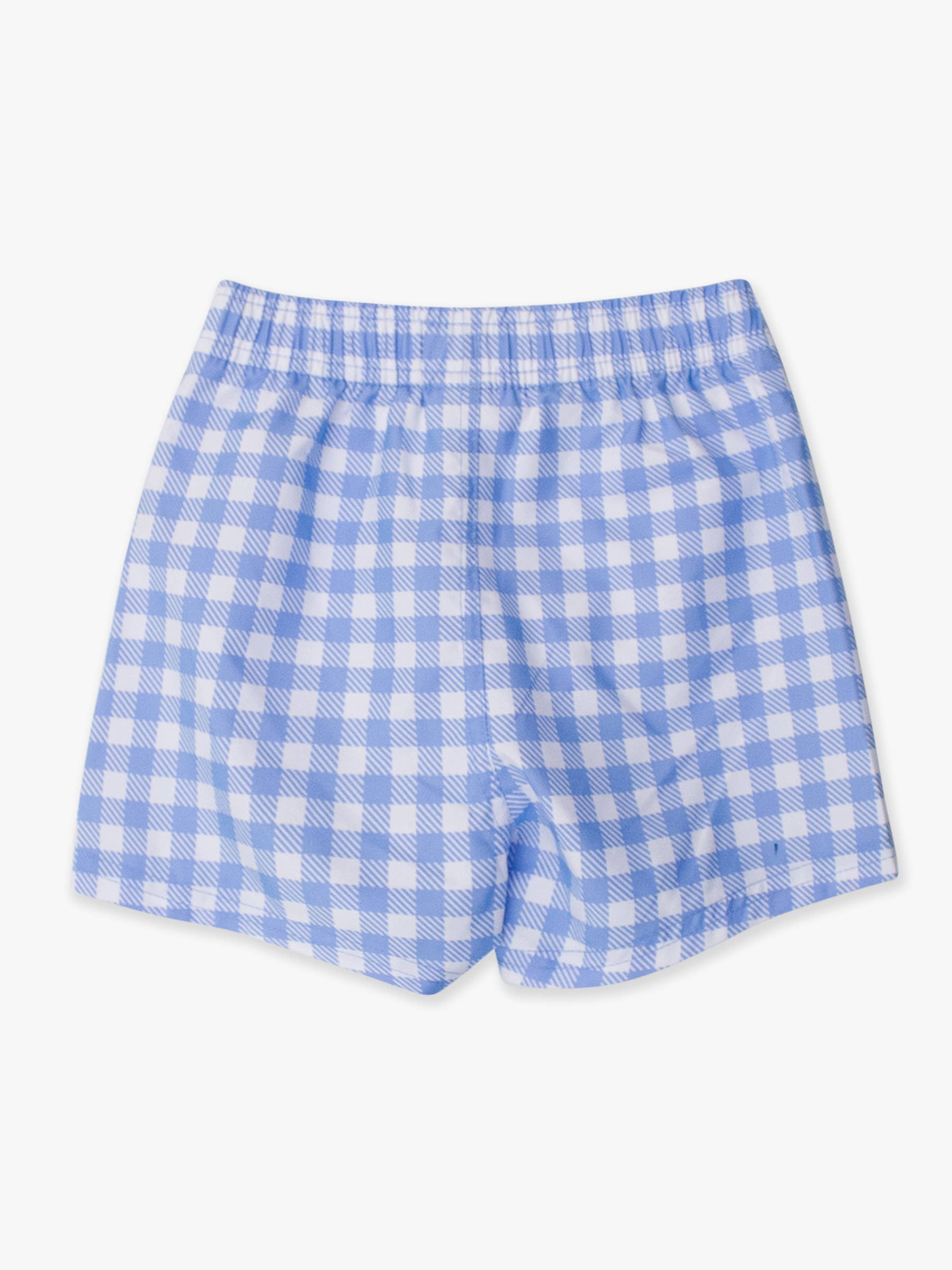 Gingham Swim Trunks - Periwinkle Blue *FINAL SALE*