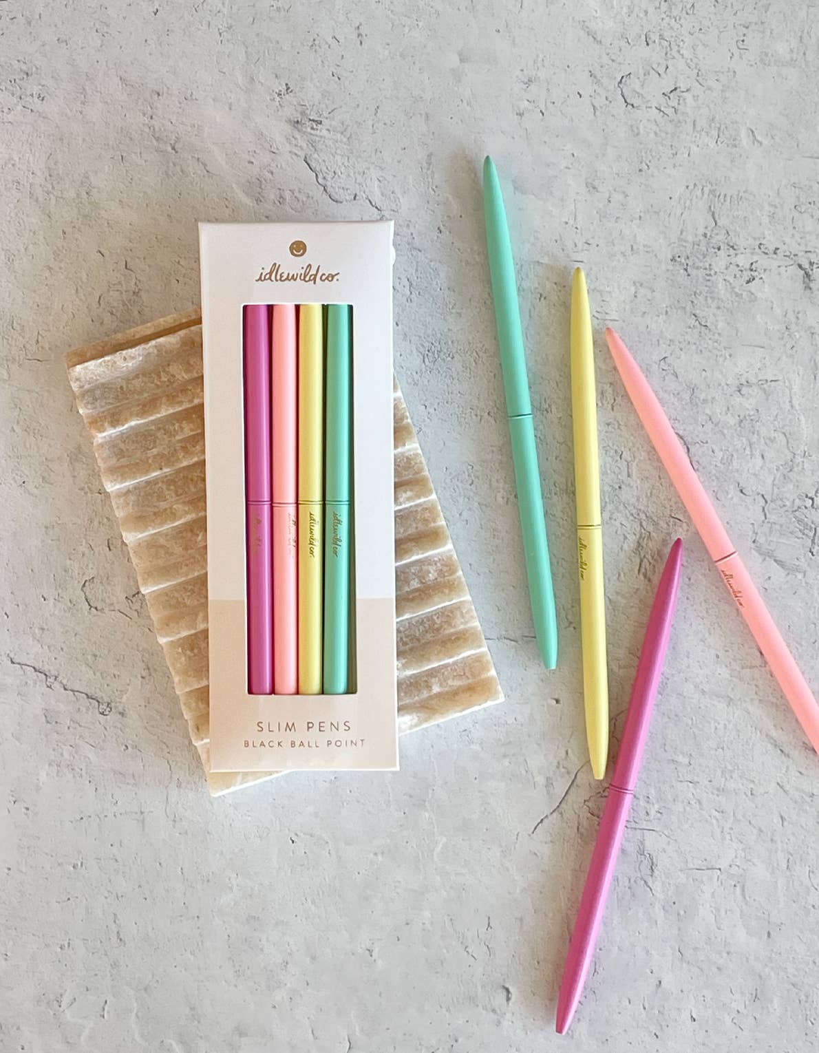 Pastel Brights Slim Pens Set