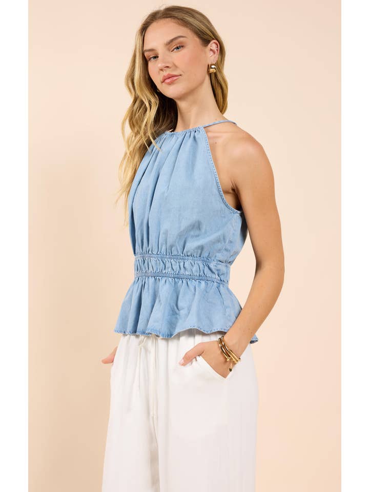 Energize Gathered Tank *FINAL SALE*