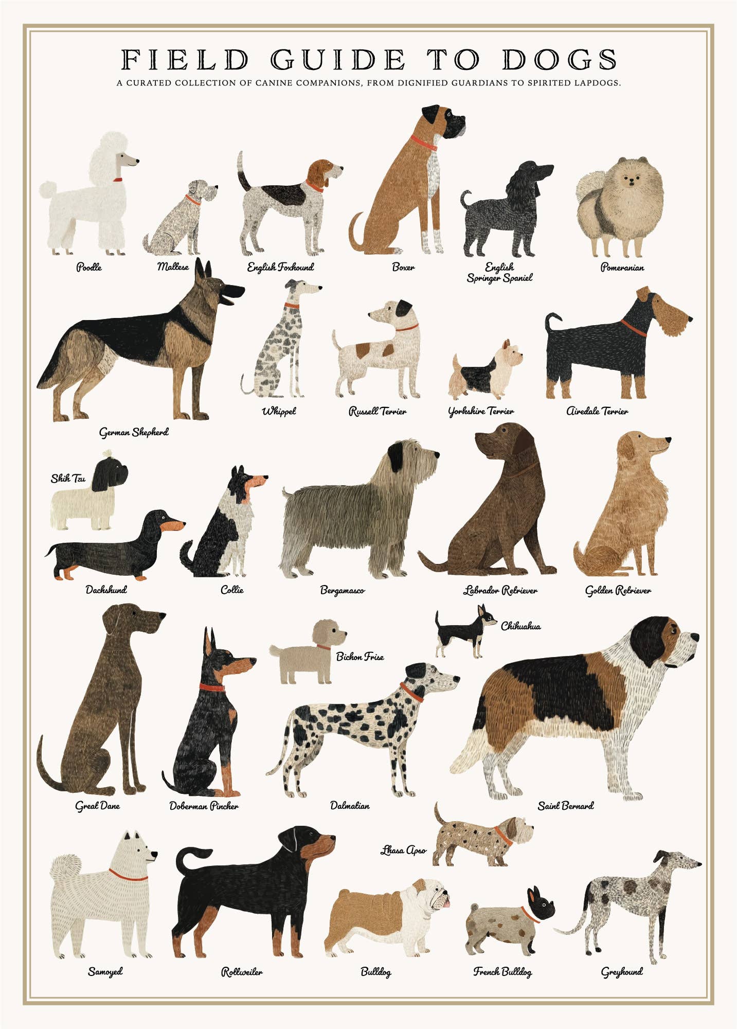 Dogs 500 Piece Vintage Puzzle