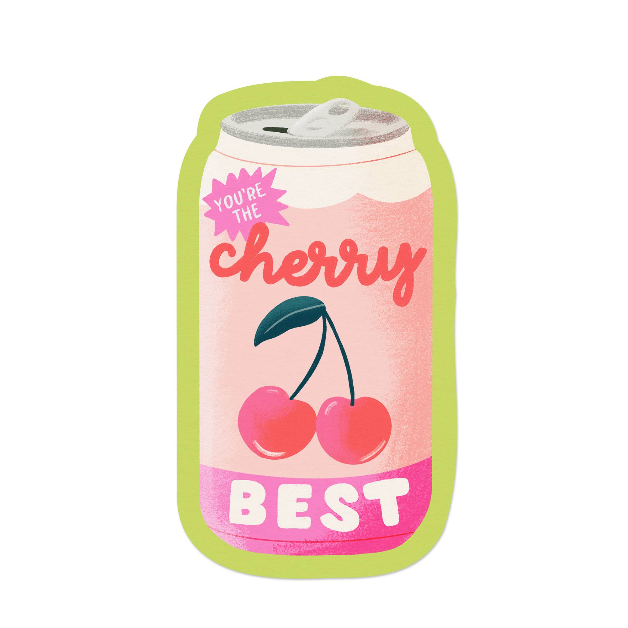 Cherry Soda Vinyl Sticker