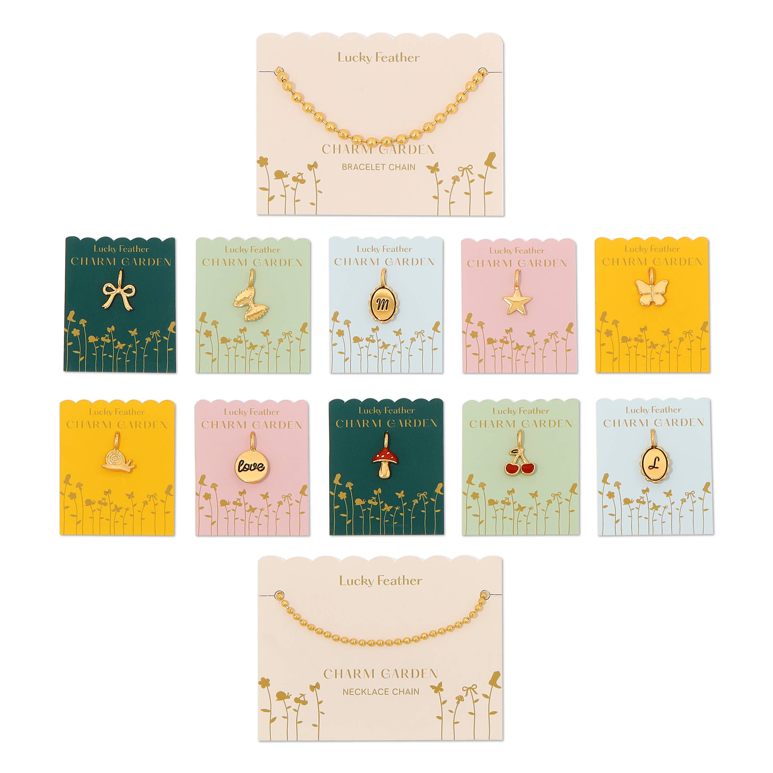 Charm Garden - Love Gold