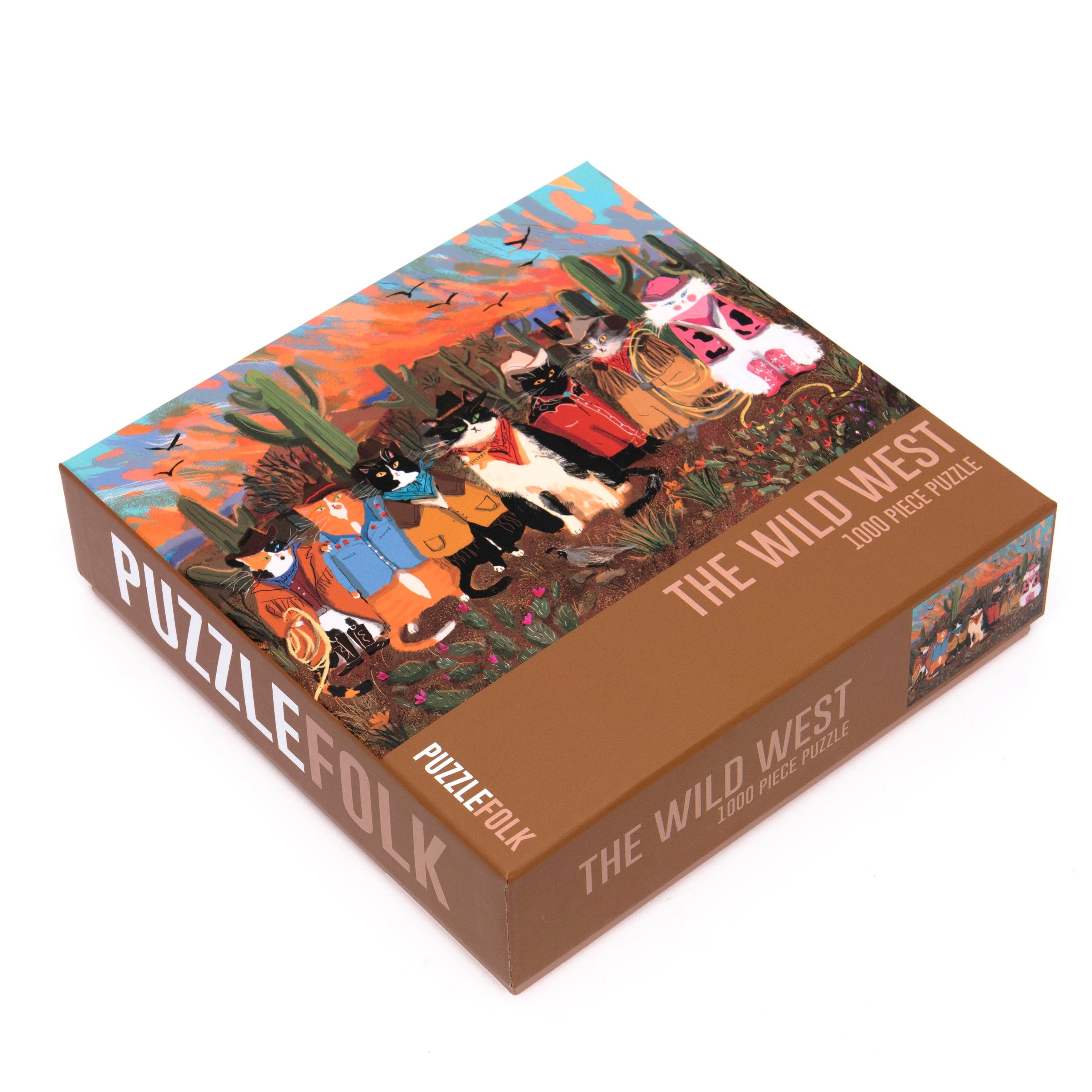 The Wild West 1000 Piece Puzzle