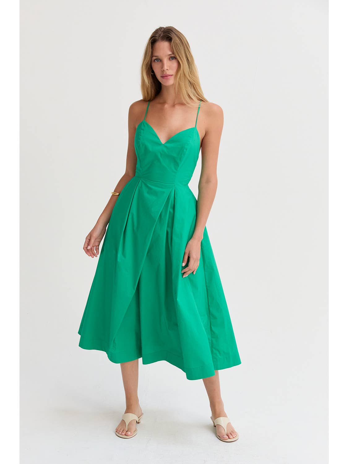 Eunice Poplin Midi Dress
