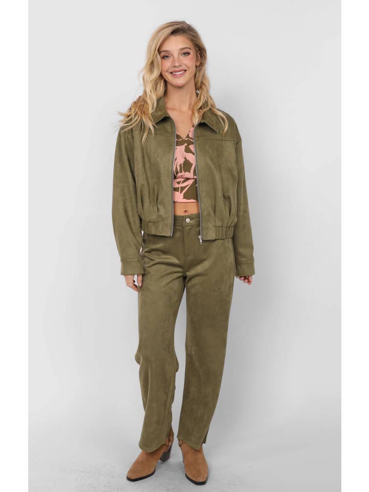 Tuscany Faux Suede Jacket